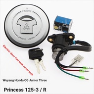 WY CG125 WY CG125 Motorcycle WH125-3-R National Three WY125-R Set Lock Electric Door Lock Fuel Tank 