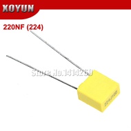 【Limited Time Only】 20PCS Correction 220NF 224J 100V 224J100 5mm Polypropylene Safety Plastic Film N