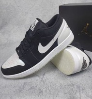 Air Jordan 1 low se 熊貓 低幫 復古籃球鞋 男款 黑白