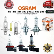 100% Original OSRAM H4 H1 H3 H7 H11 HB4 HB3  60W 12V HALOGEN BULB