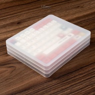 VLMV Dustproof Holder, Holds 145 Keys Stackable Keycap Storage , 3 Layer with Cover Protector Storag