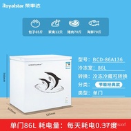 MHRoyalstar Mini Fridge Household Full Frozen Small Freezer Mini Grade I Energy Saving Power Saving Dormitory Refriger