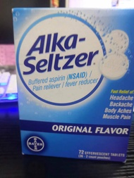 อเมริกัน Alka Seltzer โซดาเม็ดฟู่ที่อ่อนแอด่างแท็บเล็ต Effervescent ไดรพ์และริมฝีปาก