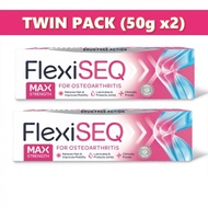 [TWIN PACK] Flexiseq Max Strength Osteoarthritis Gel 50g x2 (Exp.06/2028)