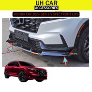 HONDA CRV 2024 Gen 6 V SPEC, RS SPEC FRONT LIPS , FRONT DIFFUSER BODYKIT, SPORTY SPOILER HONDA CRV 2