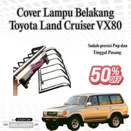 Chrome Rear Light Cover for Toyota Land Cruiser VX80 – Rear Lamp Guard Exterior Accessories