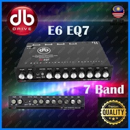 Db Drive E6 EQ7 7 Band Car Parametric Equalizer