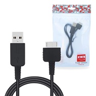 SuperSmashMedia® - PS Vita USB Cable 2 in 1 Charge and Sync Replacement 1M (For Sony P4 Vita, PS Vita 1000) [Black]