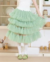[ พรีออเดอร์ 1 สัปดาห์ ] PLOY-TAI Khanom Chan Skirt