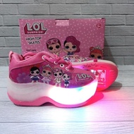 Children's character LED Roller skates 4 wheels / Roller shoes 4 wheels LED P52A