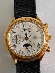 Omega Speedmaster 月相計時錶 18K金
