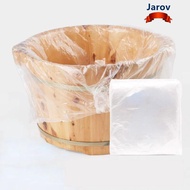 JAROV 90PCS Disposable Foot Tub Liners, Thicken Plastic Bath Basin Bags, Environmentally 55*65cm Foo