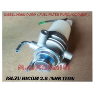 ISUZU HICOM 2.8 4.3 /NHR 10mm 1TON 3TON DIESEL HAND PUMP / FUEL FILTER PUMP / AC PUMP