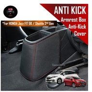 🔥 SG SELLER 🔥 Honda Jazz/Fit GK GK3 GK5 Shuttle Anti KICK Arm Rest Box Protection Cover Car Armrest Scratch Pad Mat