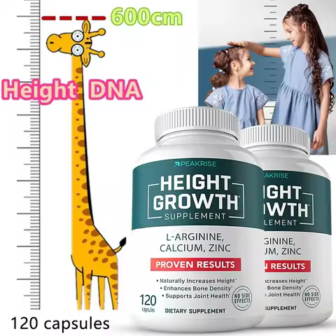 Calcium, Vitamin D3, Zinc, Increase Complement, Promote Bone Growth and Health, Increase Height for 