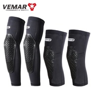 VEMAR E-06 E-07 Summer Motorcycle Knee Pads Mtb Cycling Knee/Elbow Protection Mountain Bike BMX DH ATV Motocross Elbow Pads Knee Shin Protection