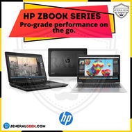 Laptop HP Zbook Series i7 Nvidia/ AMD Graphic Card 15.6" - 17" (Professional Workstation/ Graphic Design/ Gaming Laptop)