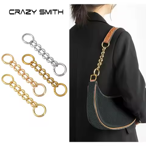 CRAZYSMITH Bag Extension Chain For CELINE Purse Chain Shoulder Crossbody Strap Handle Bag Accessorie
