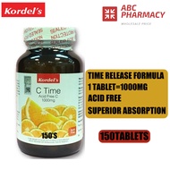 Kordel's Vitamin C Time Acid Free C 1000mg 150's EXP03/2025
