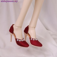 Bjd Shoes 1/3 As62 Female body 8cm BJD Shoes Elegant and Fashionable Doll Shoes with pearl edging Do