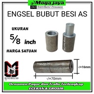 engsel bubut besi as ⅝ inch engsel pintu besi