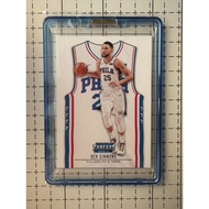 2018-19 Panini Threads Association Jersey SP Ben Simmons 136 Philadelphia 76ers