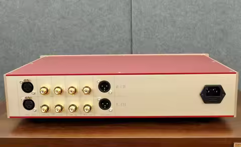 Latest fashion golden FM255 fully balanced preamplifier RCA and Balanced output amplifier with Talem