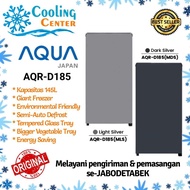 AQUA KULKAS 1 PINTU AQR D185 / AQR D185 MLS /MDS