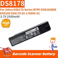 High Quality DS8178 Barcode Scanner Battery 3.7V 2500mAh For Zebra DS8178 Series BTRY-DS81EAB0E DS81