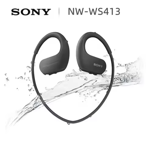 SONY NW-WS413 Walkman Wireless MP3 Player 4GB Sports Wearable MP3 Headphone Type Waterproof Player R