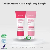 Paket Siang & Malam Azarine Active Bright (Day Cream SPF 25 & Night Cream) - 2pcs