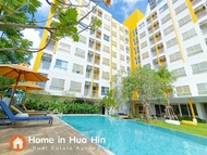 อพาร์ตเมนต์ 1 ห้องนอน 1 ห้องน้ำส่วนตัว ขนาด 30 ตร.ม. – ชายหาดหัวหิน (H227 Hua Hin City Apartment Con