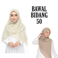 Tudung Bawal Premium Plain Bidang 50 harga Borong