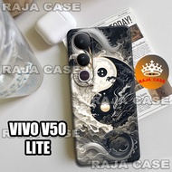 HP Rc41 VIVO V50 LITE Rubber Softcase - Men's Motif - Case VIVO V50 LITEhp - VIVO V50 LITE Casing - 