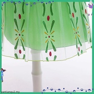 Xie Dress Princess Anna Frozen Green Cosplay Costume Birthday Clothes