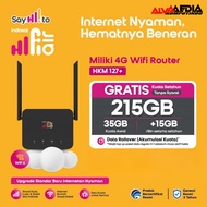 Indosat HiFi Air Modem HKM0127+ Wifi Modem 215gb 4G HOME MODEM WIFI ROUTER