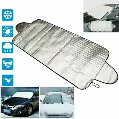 Car Windscreen Windshield Frost Cover Winter Resistant Ice Snow Shield Front Protector Car Shade Cov