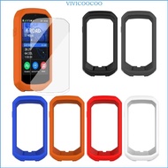 VIVI Silicone Protector Case with Antiscratch Screen Film For 1050 Cycling Computers