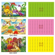 🚓Dinosaur Egg Wooden Puzzle Children's Educational Wooden Toy Dinosaur Egg Set Puzzle（16Style）Random Mixing