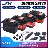 ​JX RC Servo Digital Core Servo Brushed Servo Metal Gear Digital Servo for 1/8 1/10 RC Car