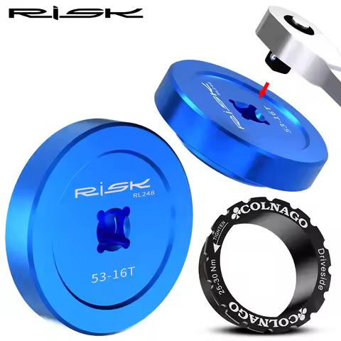 RISK 53-16T Bottom Bracket Removal Tool Kit For Colnago BB T45 Bicycle Bottom Bracket Cup Auxiliary 