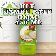 HLT JAMBU HIJAU KORDIAL BES MINUMAN BERPERISA GREEN GUAVA CORDIAL FLAVOURED WITHOUT SUGAR 450 ML