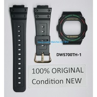 [ORIGINAL] G-SHOCK DW5700 BAND AND BEZEL "bnb"CASIO100% ORIGINAL and NEW STRAP TALI