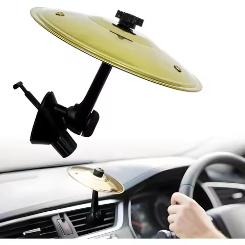 Car Cymbal, Car Cymbal Air Vent, Mini Drum Crash Cymbal for Car Vent, Suitable for All Types of Vehi