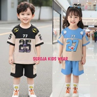 Onesite Trendy Children's Jersey with Number Motif for Girls and Boys Ages 1-6 Years Viral Number Sh