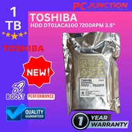 (NEW) Toshiba Dell 1TB 2TB SATA HDD 7200RPM 3.5" FREE SATA CABLE