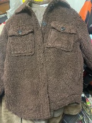 日本moussy 代購買的泰迪熊外套 毛毛外套 羊羔毛