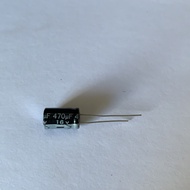 5PCS Solid capacitor 16V470UF SIZE:8*12mm Computer motherboard capacitor 470UF16V
