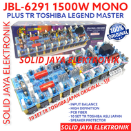 KIT POWER AMPLIFIER JBL6291 1500W 2000W MONO PLUS TR FINAL TOSHIBA 2SA1943 2SC5200 / MJL MJL21193 MJ