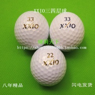 Ready Stock = Genuine Golf Three-Layer Ball Four-Layer Ball XXIO Court Direct Supply 3-4-Layer Ball Second-Hand Ball Free Shipping Competition